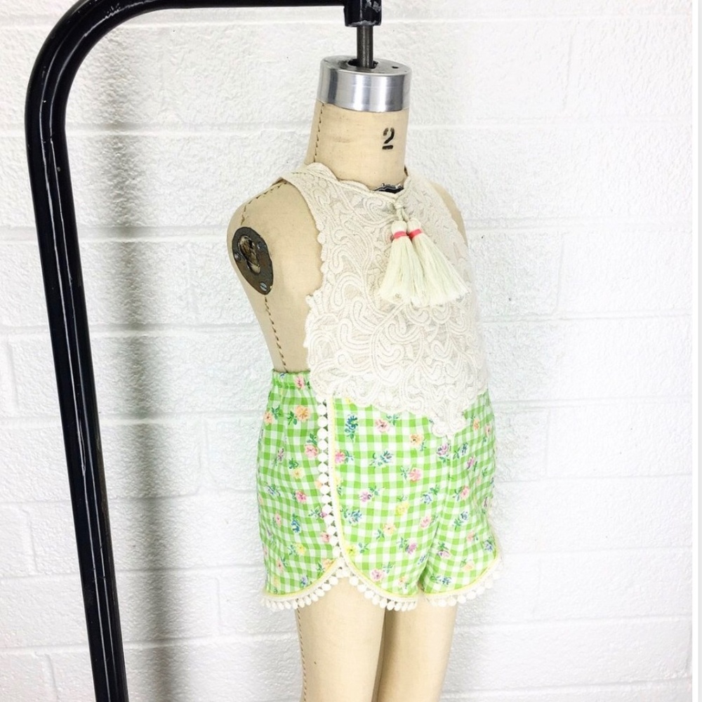 Brass Razoo Handmade vintage romper